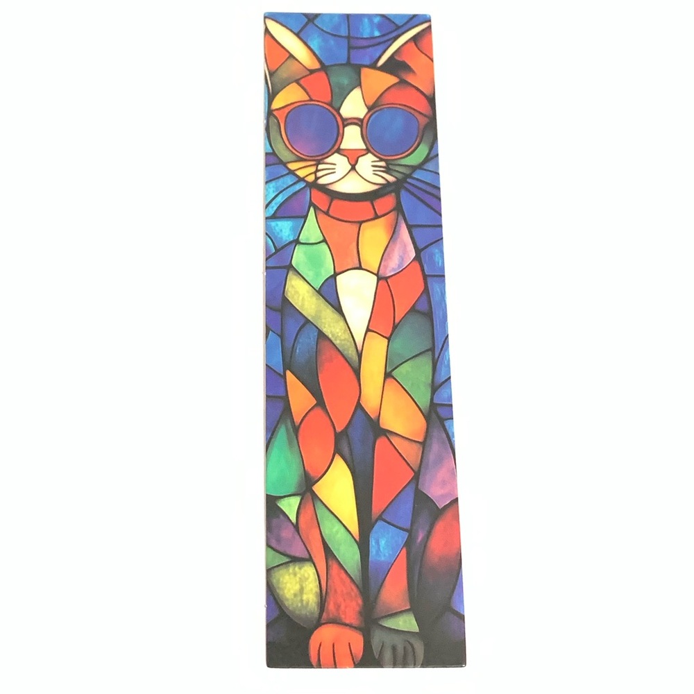 New Colorful Cat Bookmark
